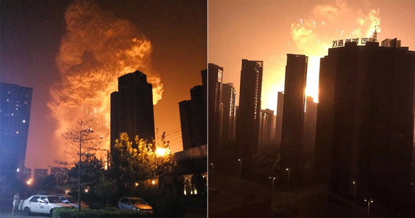 天津港爆炸事故受损住宅装修将按一般性标准统一赔偿