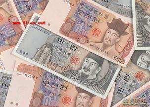 　　2016年3月31日韩元和人民币汇率行情