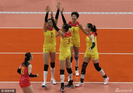 中国女排挺进四强 河南大妞朱婷轰出最强一战