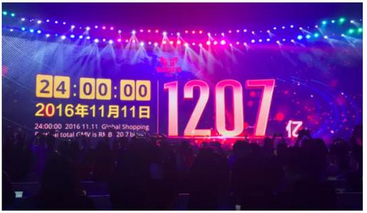 2016天猫双11交易额达到1207亿 马云赚了多少?