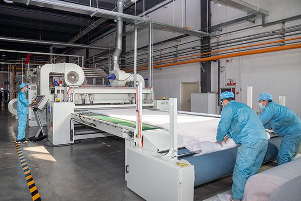 晋城：山西景柏家纺工厂正式投产