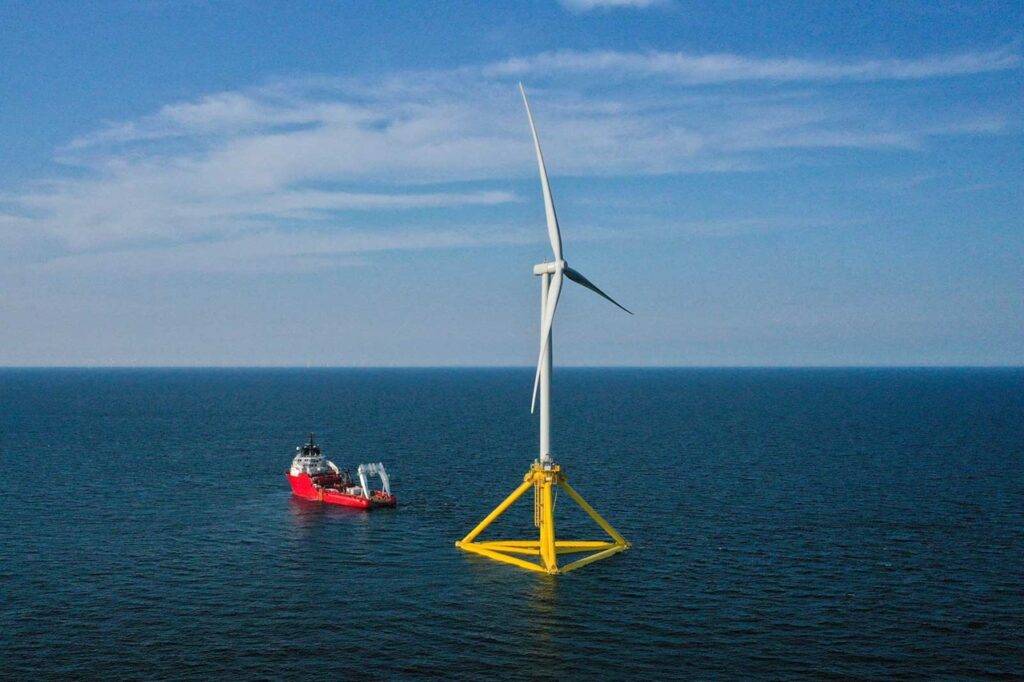 莱茵集团将在韩国海上建设1.5GW浮式风电